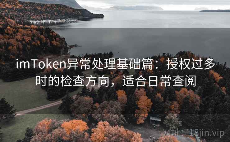 imToken异常处理基础篇：授权过多时的检查方向，适合日常查阅